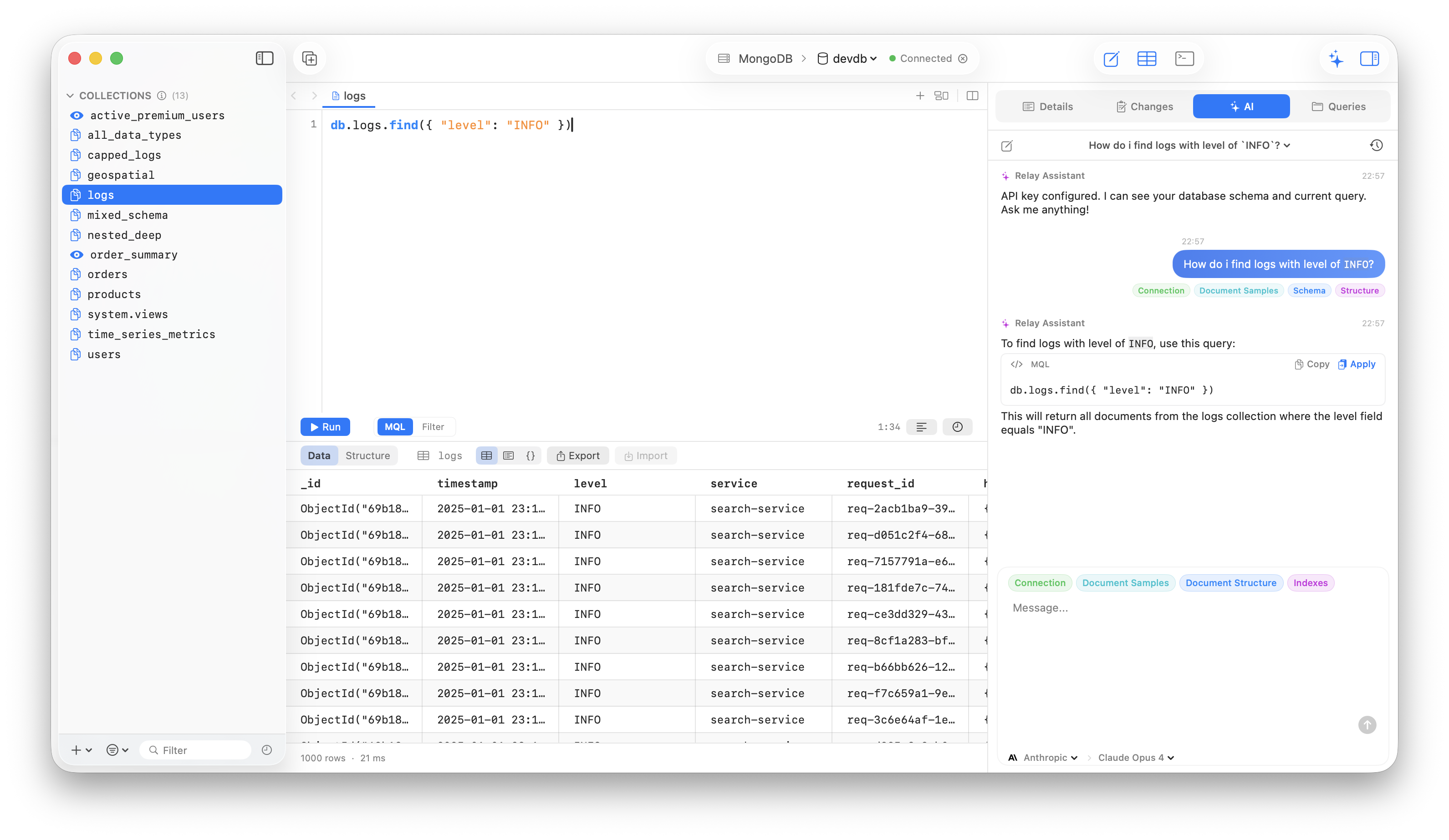 AI assistant in action